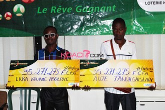 Côte d'Ivoire : Un abidjanais remporte 221 millions à  l'Africamillions